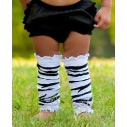 Adorable Zebra Print Leg Warmers